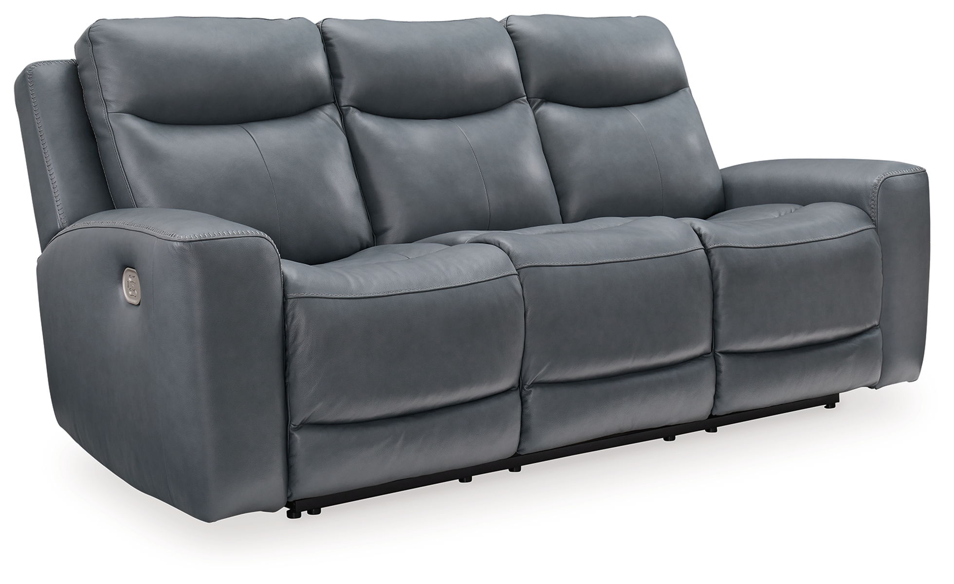 Mindanao - Steel - 2 Pc. - Power Reclining Sofa, Power Reclining Loveseat with Console - Image 4