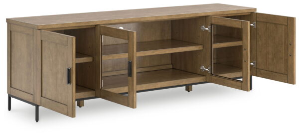 Torlanta - Brown - Extra Large TV Stand - Image 2