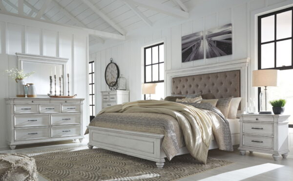 Kanwyn - Upholstered Panel Bed - Image 3