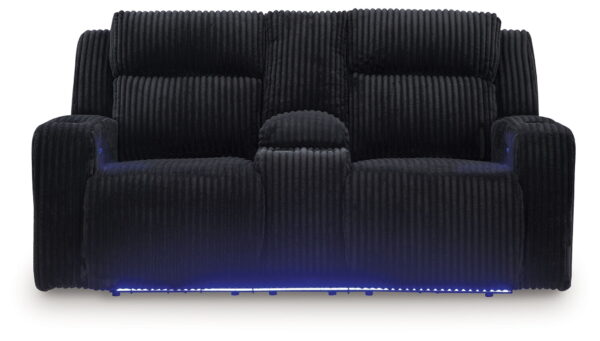 Forest Lake - Power Reclining Loveseat With Console / Adj Headrest - Image 4