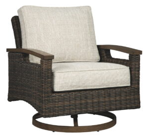 Paradise Trail - Medium Brown - Swivel Lounge Chair (Set of 2)