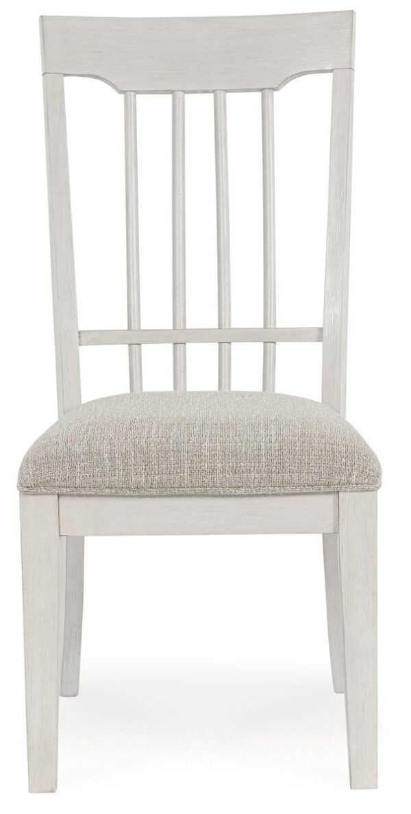 Shaybrock - Antique White / Brown - Dining Upholstered Side Chair (Set of 2) - Image 2