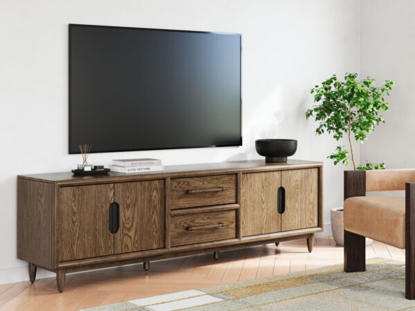 Roanhowe - Brown - Extra Large TV Stand - Image 4