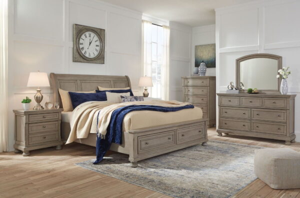 Lettner - Sleigh Bed - Image 2