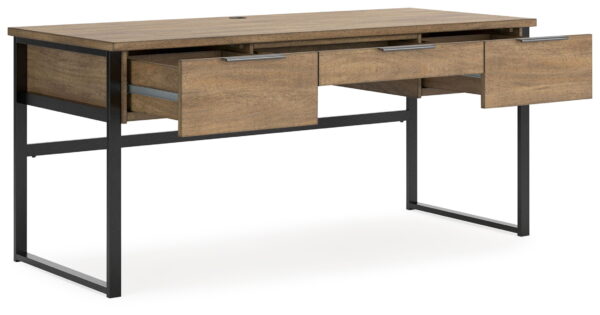 Montia - Light Brown - Home Office Desk - Image 2