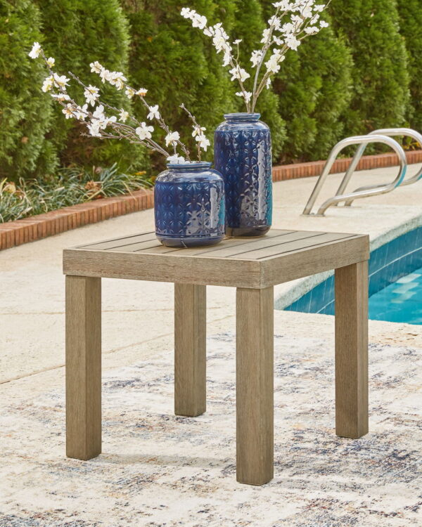 Silo Point - Brown - Square End Table - Image 3