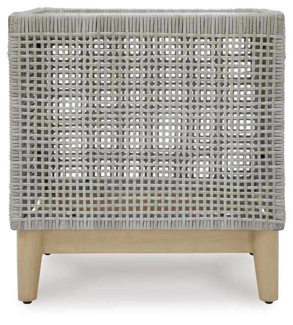 Seton Creek - Gray - Square End Table - Image 4