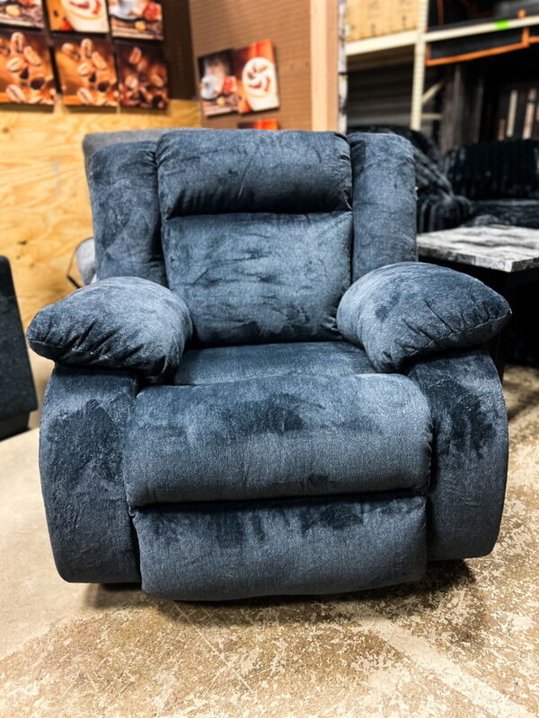Blue Power Recliner - Image 2