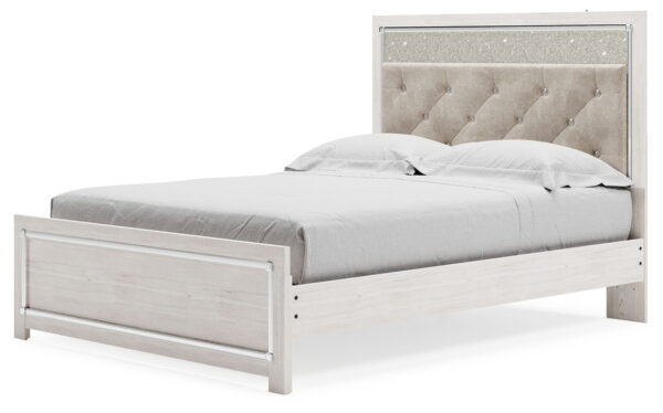 Altyra - White - Queen Panel Bed With Roll Slats - Image 4