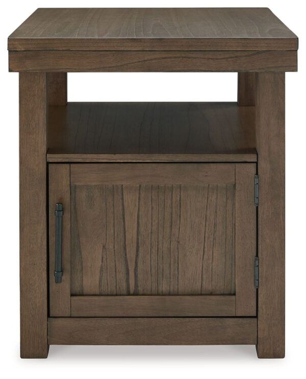 Boardernest - Brown - Rectangular End Table - Image 2