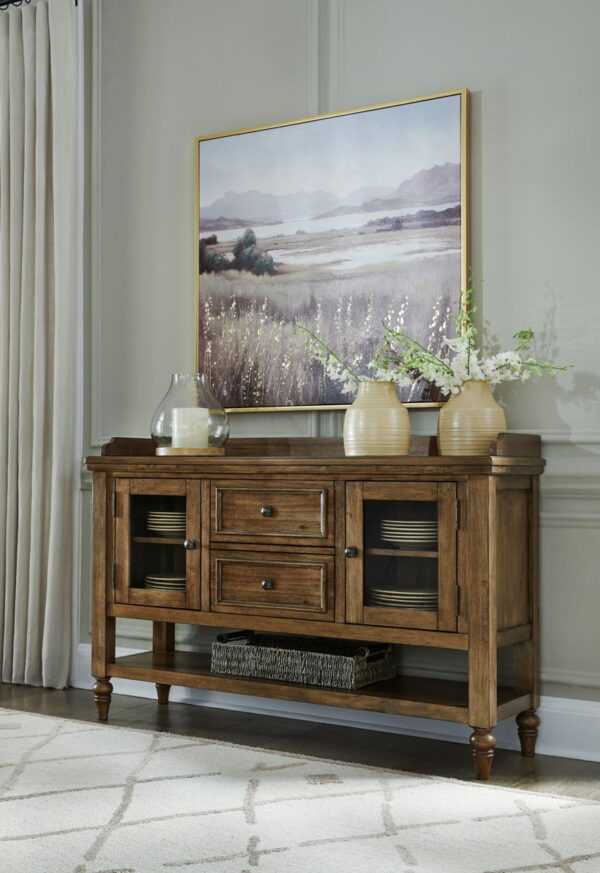 Sturlayne - Brown - Dining Room Server - Image 3