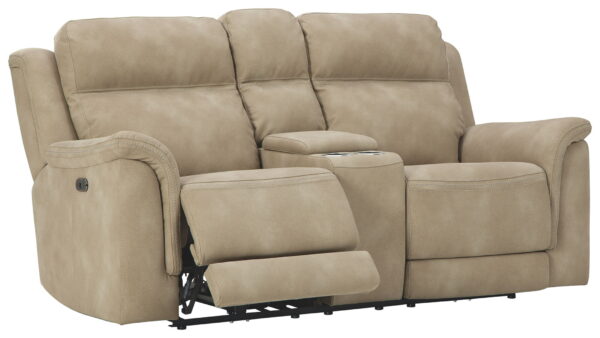Next-Gen Durapella - Reclining Power Loveseat With Console - Image 6