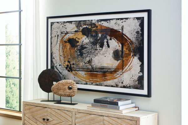 Clefting - Black / Caramel / Tan - Wall Art - Image 4