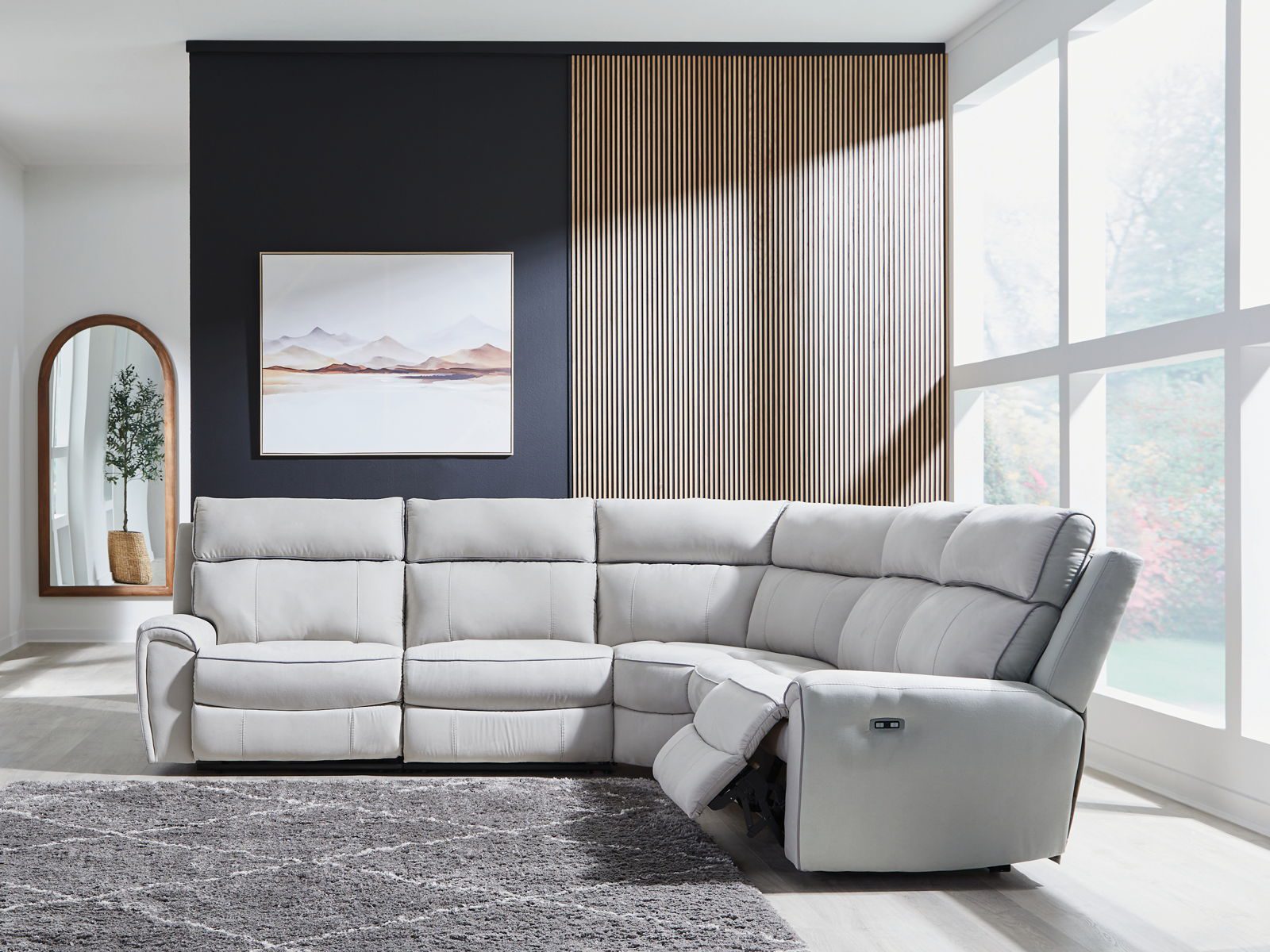 Social Pointe - Reclining Sectional - Image 2