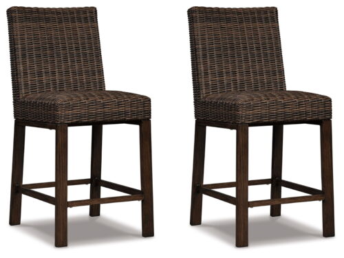 Paradise Trail - Medium Brown - Barstool (Set of 2)