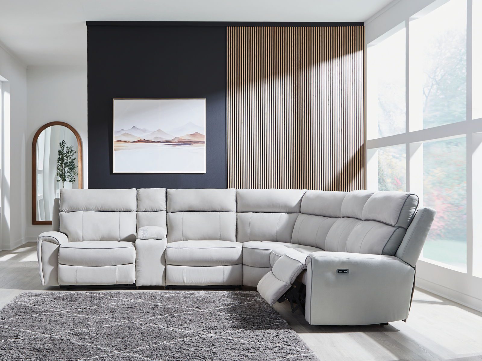 Social Pointe - Reclining Sectional - Image 8