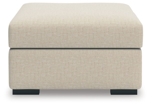 LadyMae - Twill - Oversized Accent Ottoman - Image 3