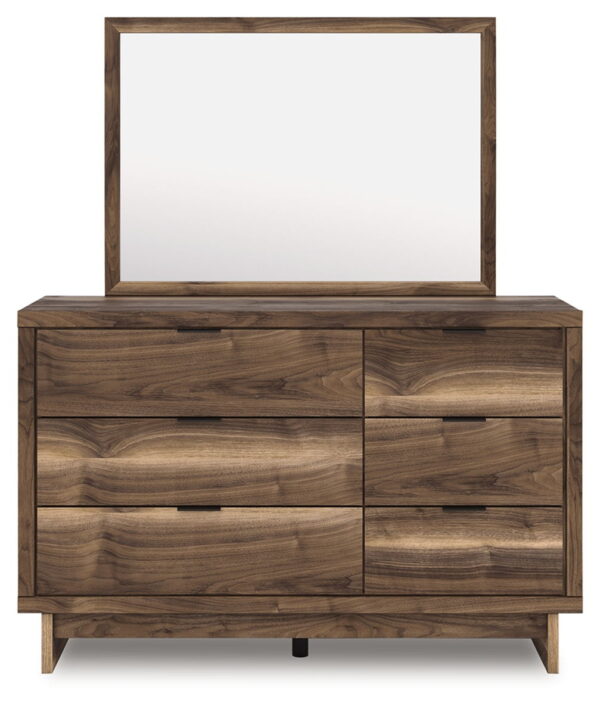 Chirason - Brown - Dresser And Mirror - Image 2