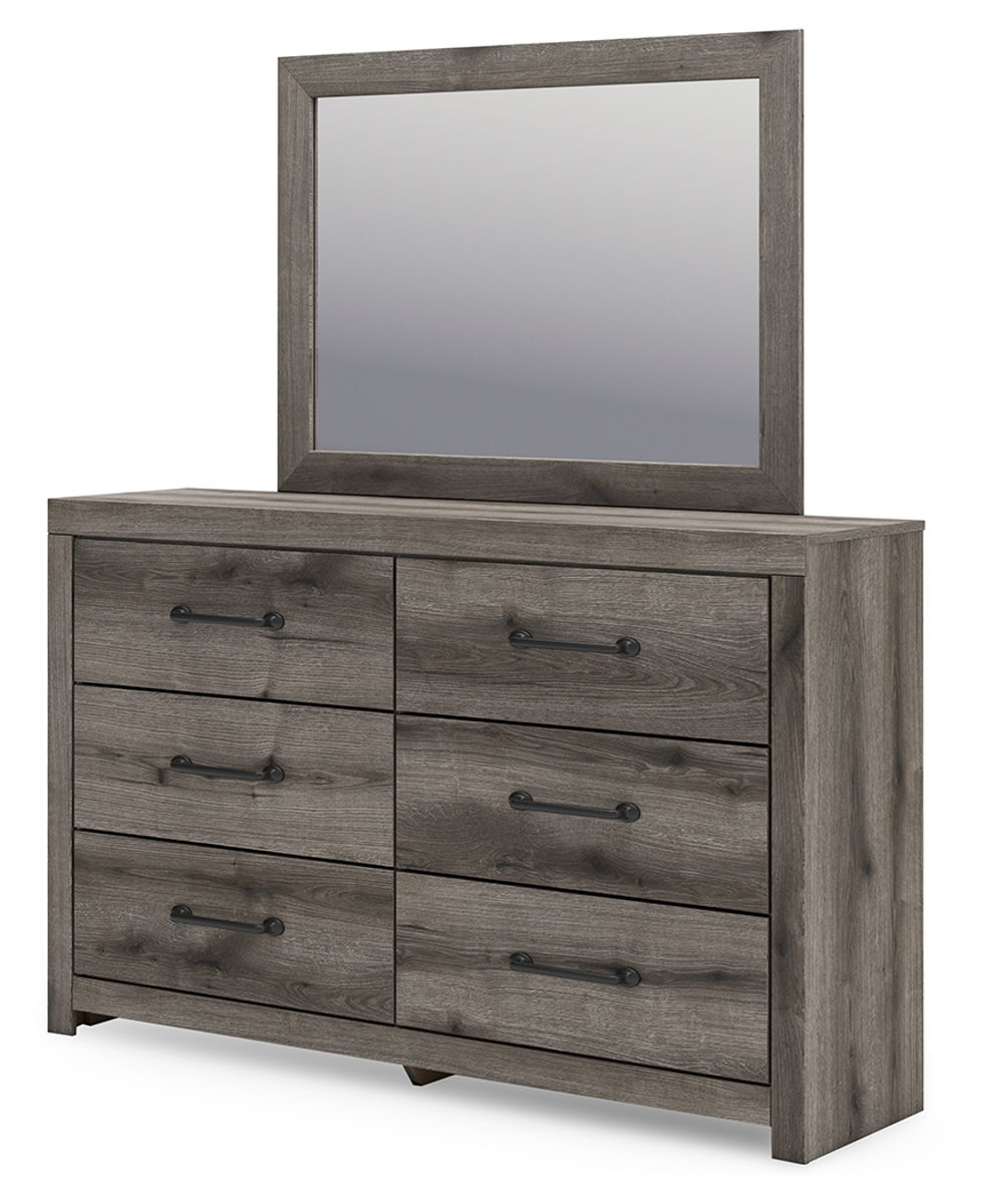 Graystorm - Brown Gray - Dresser And Mirror - Image 2