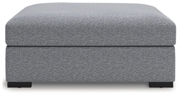 Bealton - Salt And Pepper - Oversized Accent Ottoman - Image 2