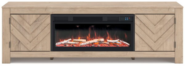 Cayboni - LG TV Stand With Fireplace Option - Image 14