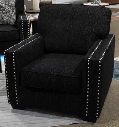Jasmine Peaks - Coal - Chair