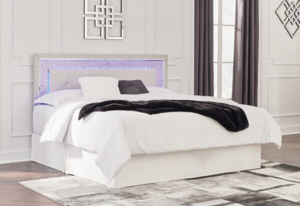 Zyniden - Upholstered Panel Headboard - Image 3