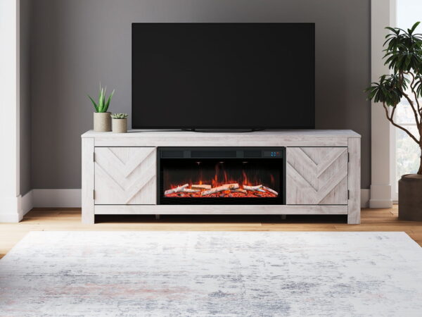 Cayboni - LG TV Stand With Fireplace Option - Image 5
