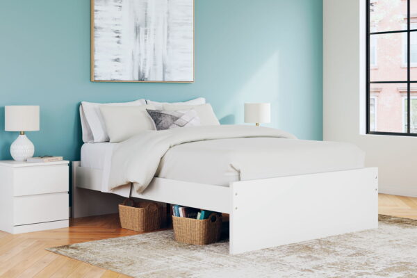 Onita - White - Queen Platform Bed - Image 4