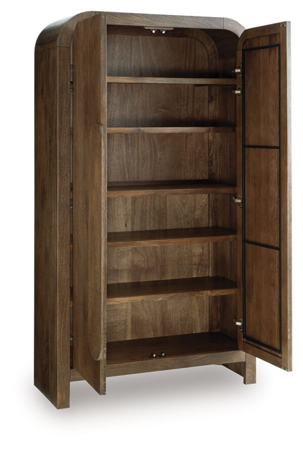 Thoren - Medium Brown - Accent Cabinet - Image 2