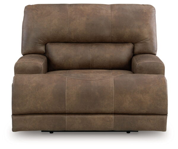 Beckley Place - Earth - Power Recliner With Adjustable Headrest - Image 4