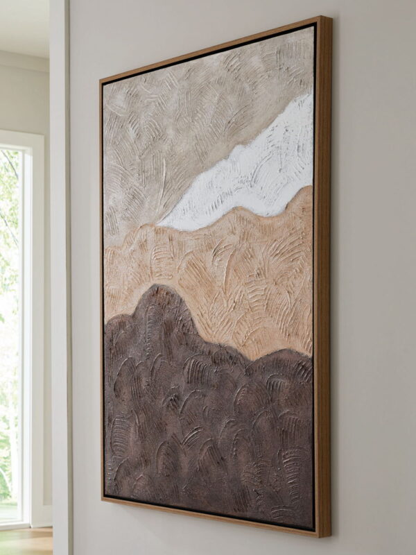 Fanthorne - Tan / Brown / White - Wall Art - Image 4