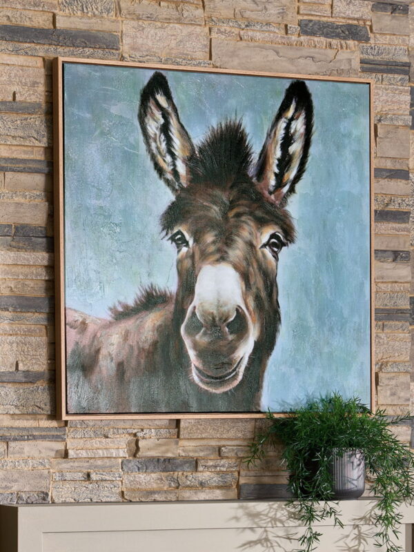 Landerton - Brown / Blue / White - Wall Art - Image 4