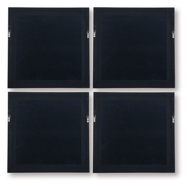 Dallbourne - White / Gold Finish - Wall Art Set (Set of 4) - Image 2
