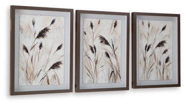Honslow - Brown / Black / White - Wall Art Set (Set of 3) - Image 3