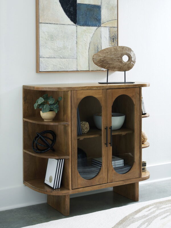 Niall - Light Brown - Accent Cabinet - Image 2