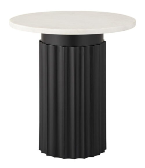 Wainstone - Black / White - Accent Table