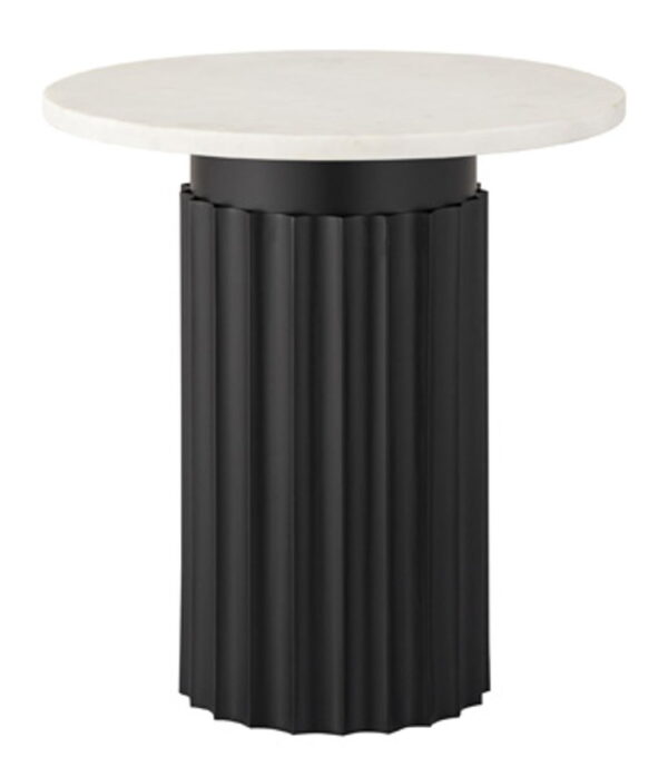 Wainstone - Black / White - Accent Table