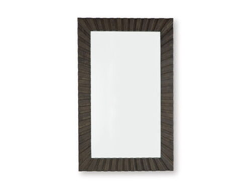 Advin - Dark Brown - Accent Mirror