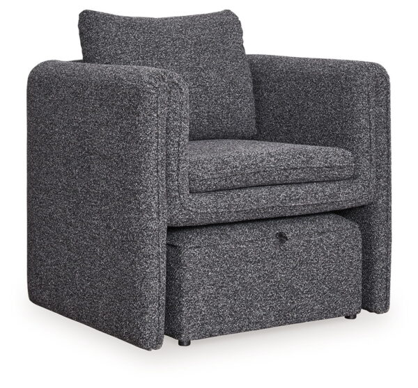Vreni - Charcoal / Black - Accent Chair