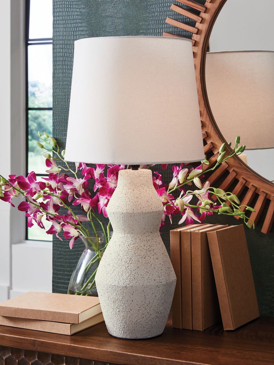 Dawthorne - Cream - Paper Table Lamp - Image 3