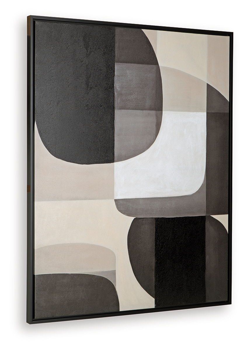 Kesleigh - Black / White - Wall Art - Image 3