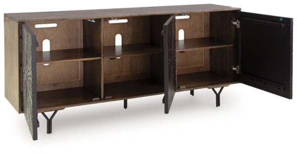 Lavinmont - Multi Brown - Accent Cabinet - Image 4