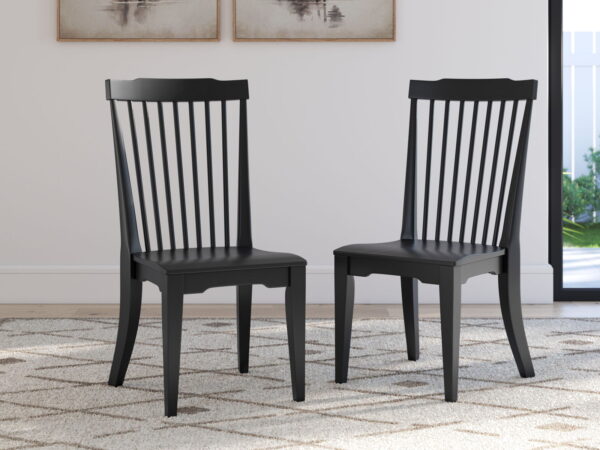 Brenkerton - Black - Dining Room Side Chair (Set of 2) - Image 4