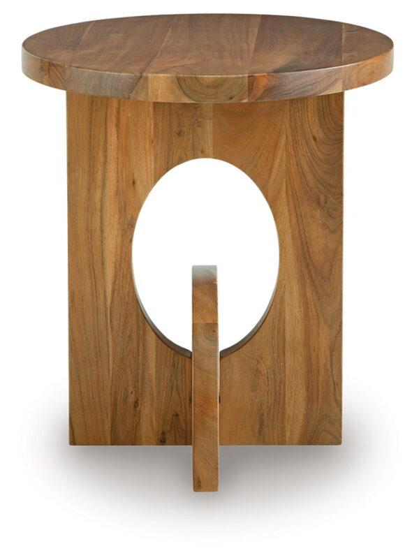 Hollbourne - Brown - Accent Table - Image 3
