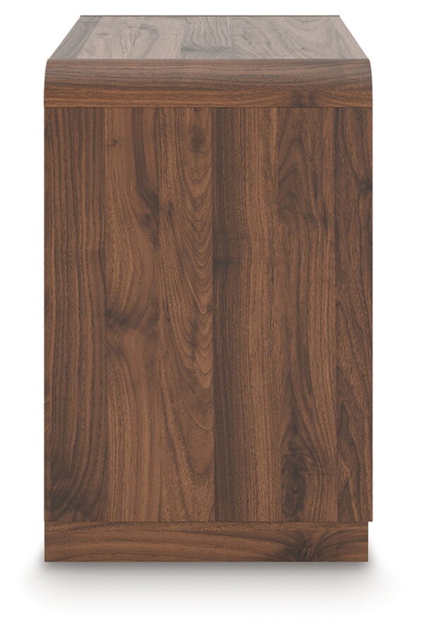 Fortlorn - Walnut Brown - Two Drawer Night Stand - Image 2