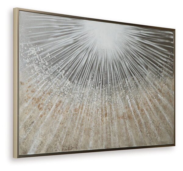Waldard - Gray / Taupe / White - Wall Art - Image 2