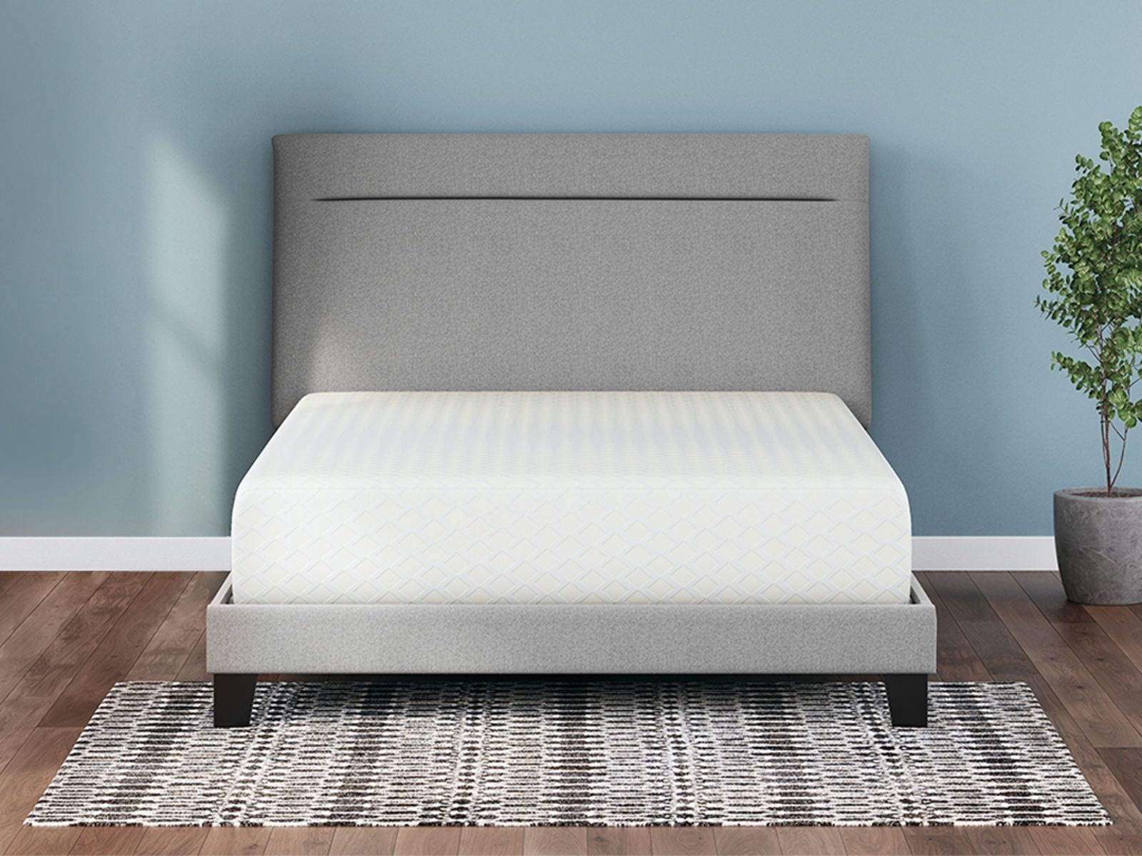 Chime 12 Inch Memory Foam - White - California King Mattress - 12-inch - Image 2