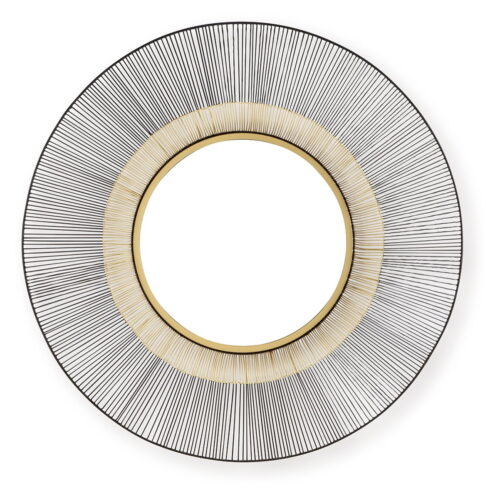 Dallmen - Black / Gold Finish - Accent Mirror