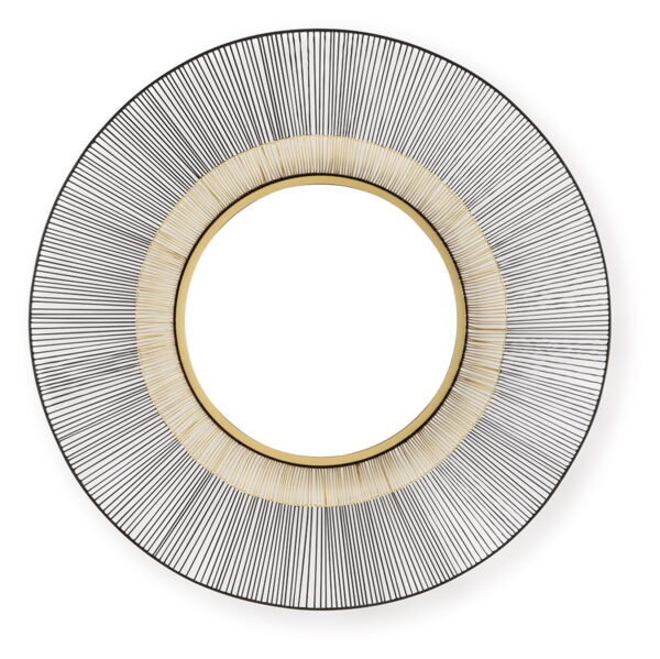 Dallmen - Black / Gold Finish - Accent Mirror